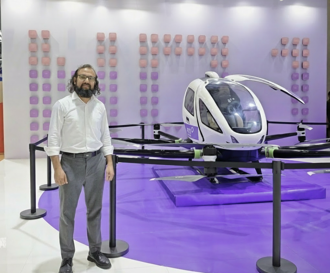 Electric Passenger-Carrying Unmanned Aerial Vehicle